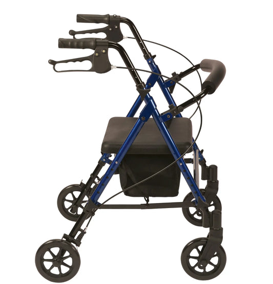 Adjustable Seat Height Rollator Independent Mobility
