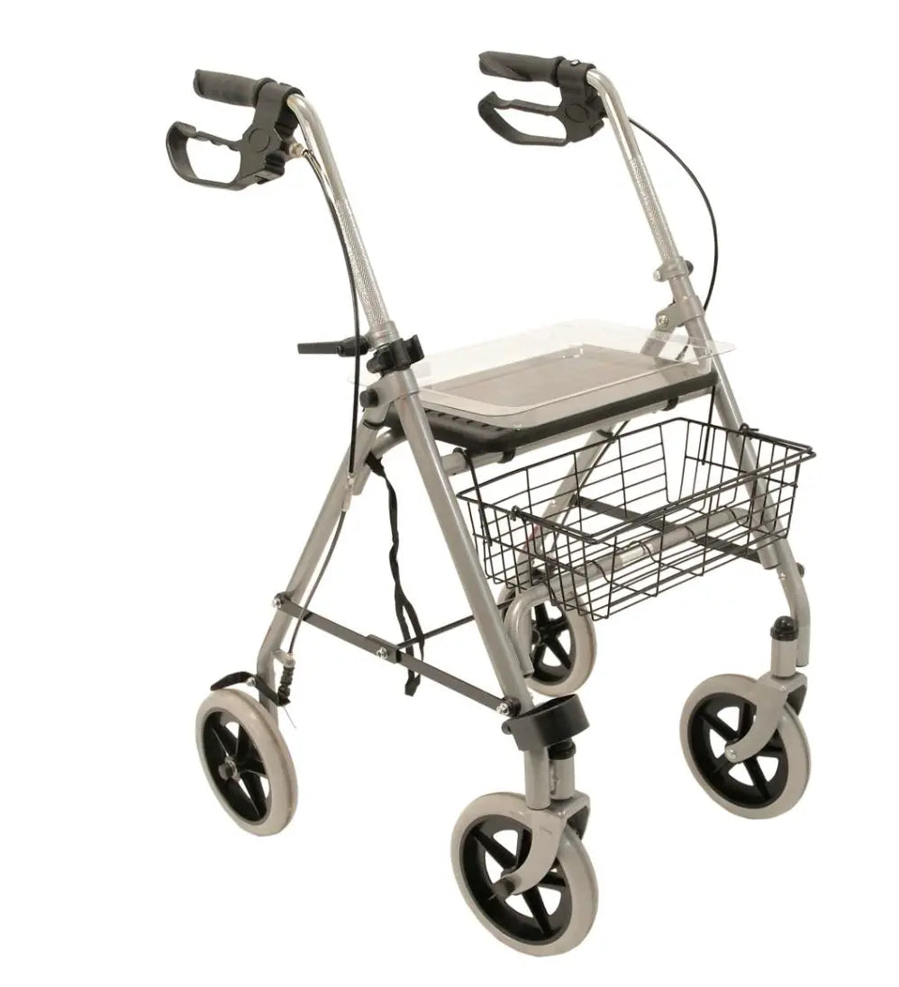Drive Road Rollator Grey Independent Mobility