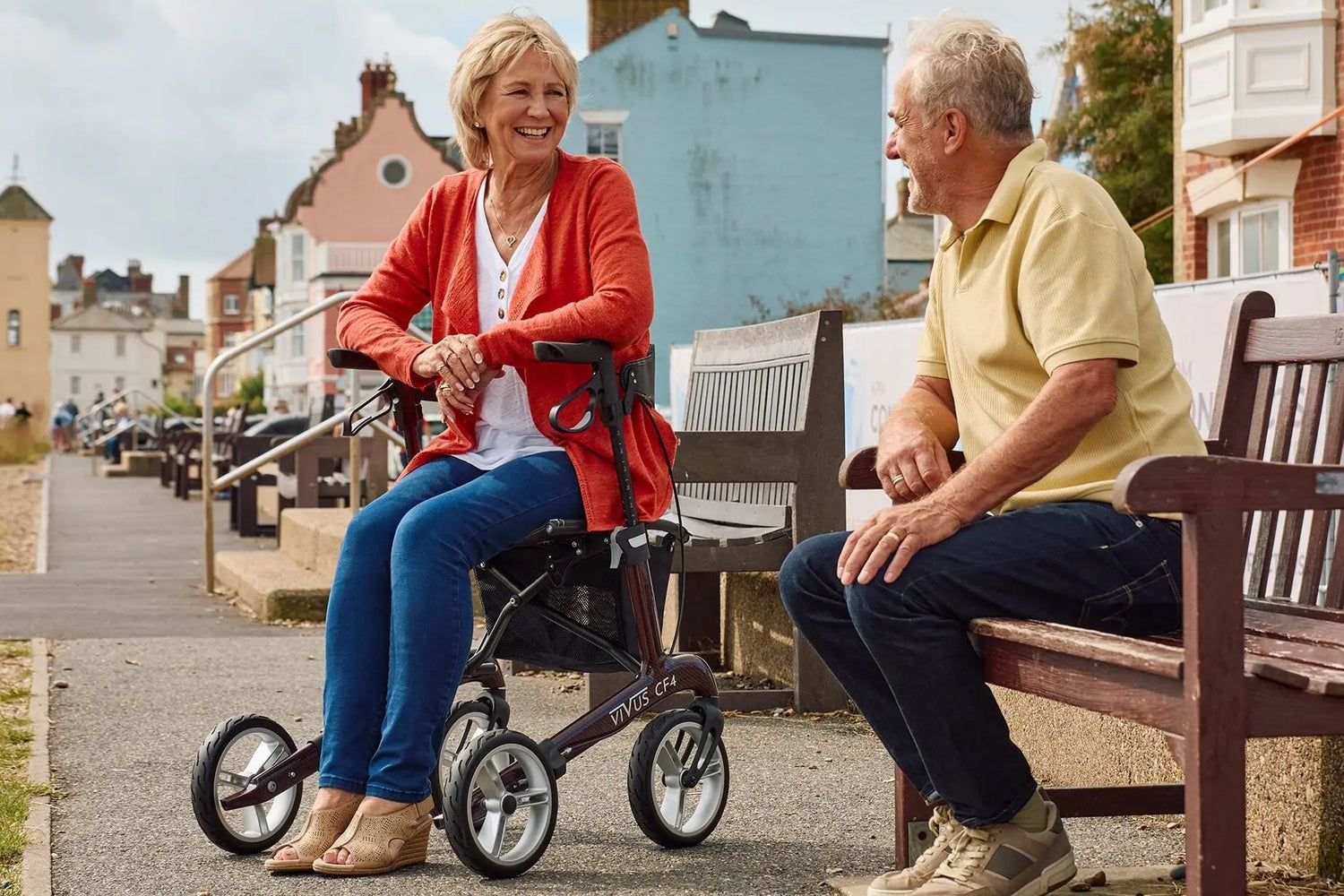 Motion Healthcare Vivus CF4 64CM Rollator Independent Mobility