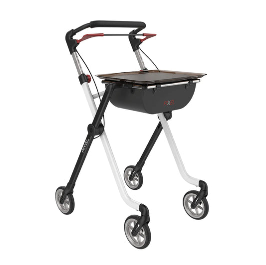 Pixel Space Rollator in White Independent Mobility