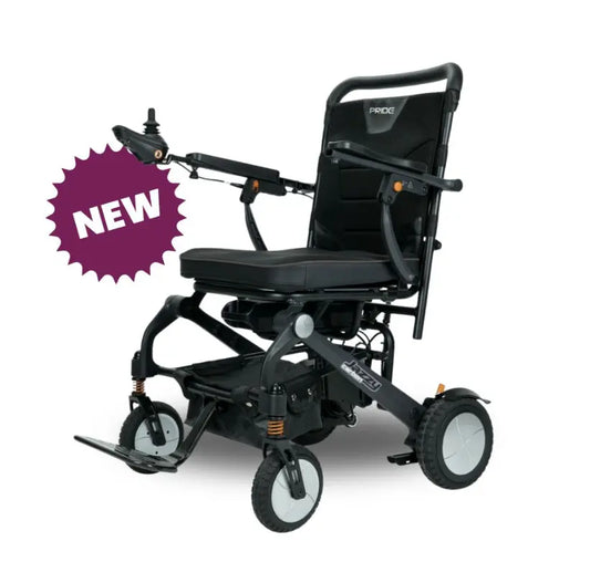 Pride Folding Power Chair - Jazzy Carbon Injection My Store
