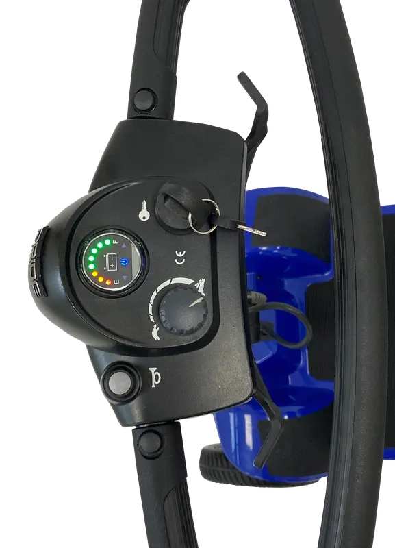 Pride Mobility Scooter - Apex Alumalite Plus Electric Blue My Store