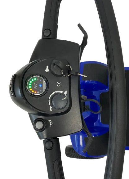 Pride Mobility Scooter - Apex Alumalite Plus Electric Blue My Store