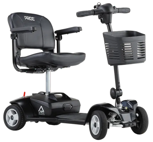 Pride Mobility Scooter - Apex Alumalite in Black My Store