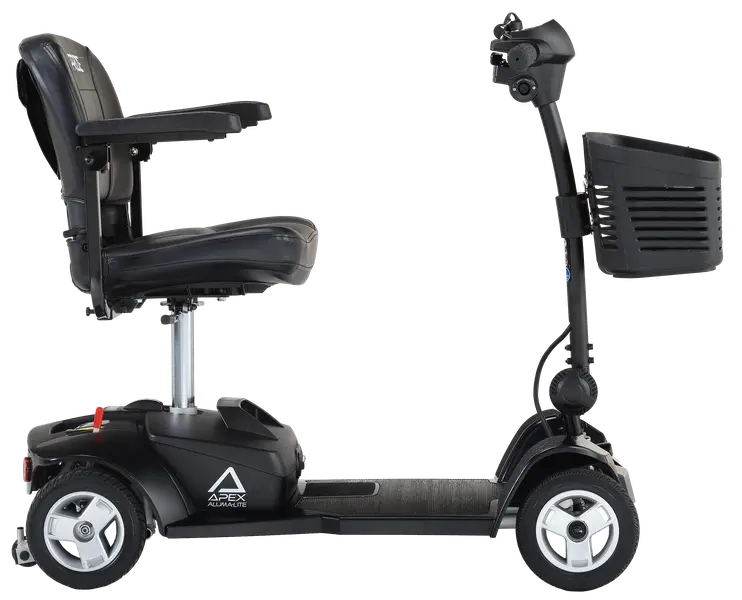 Pride Mobility Scooter - Apex Alumalite in Black My Store