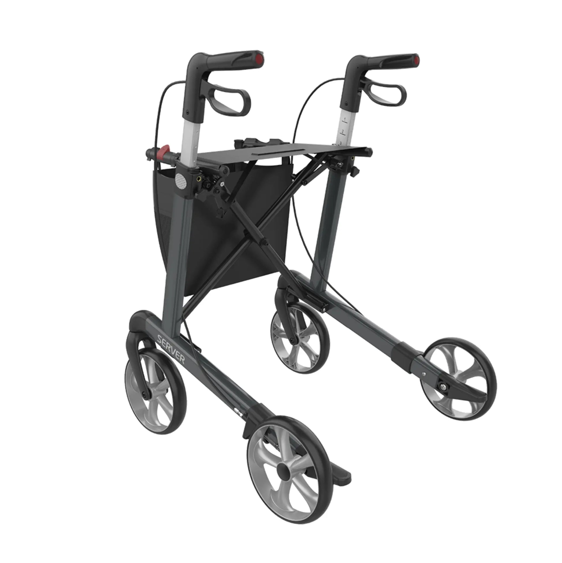 Server Aluminium Lightweight Rollator Independent Mobility