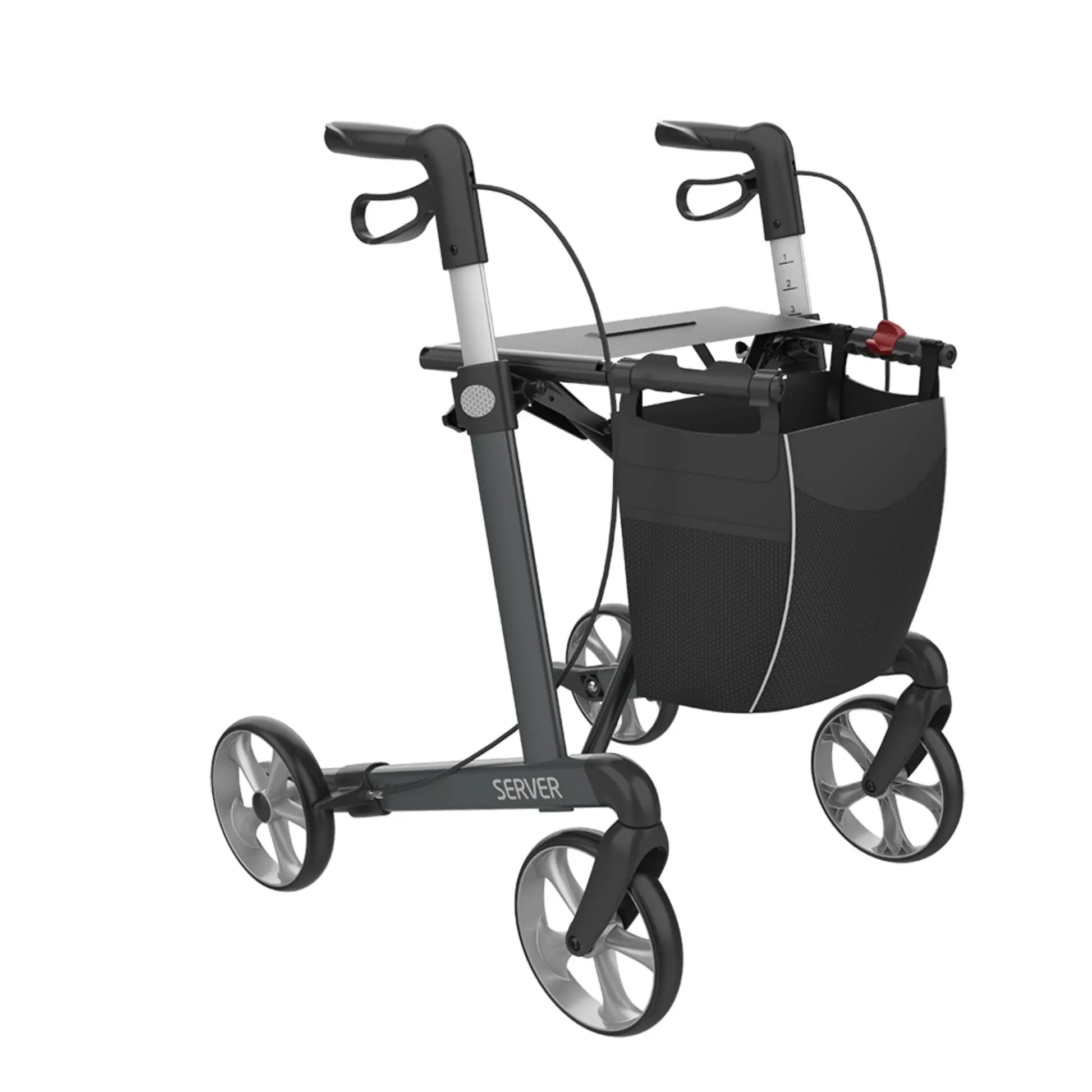 Server Aluminium Lightweight Rollator Independent Mobility