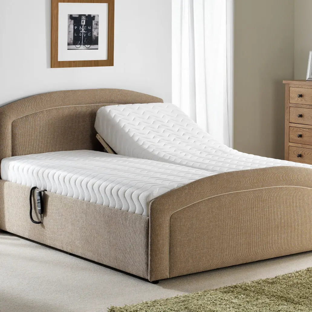 Sitting Pretty - Selston Adjustable Beds Beige Independent Mobility
