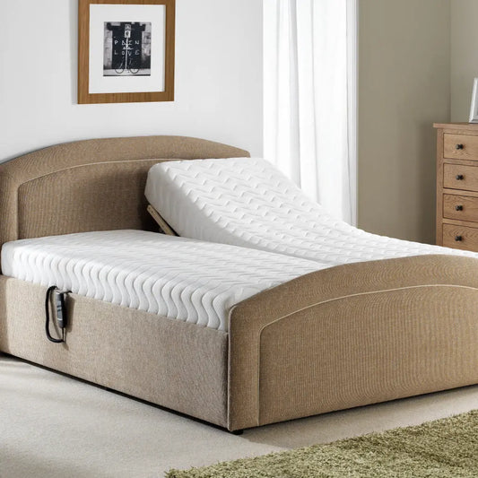 Sitting Pretty - Selston Adjustable Beds Beige Independent Mobility