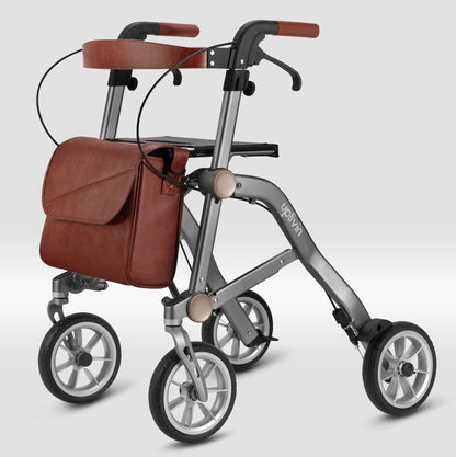 Uplivin Rollator - 4 Wheeled Walker Independent Mobility