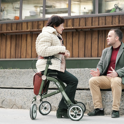 Uplivin Rollator - 4 Wheeled Walker Independent Mobility