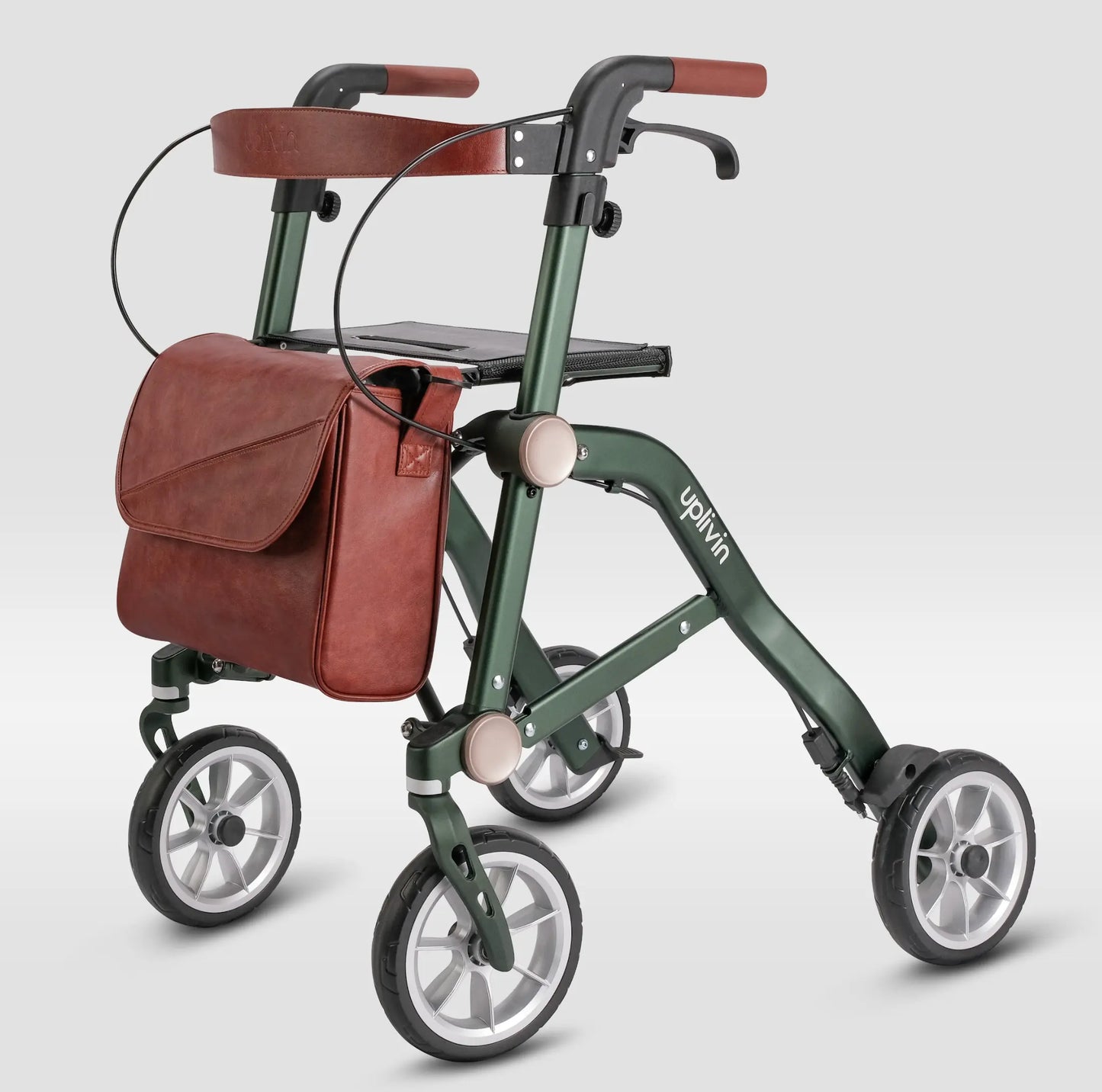 Uplivin Rollator - 4 Wheeled Walker Independent Mobility