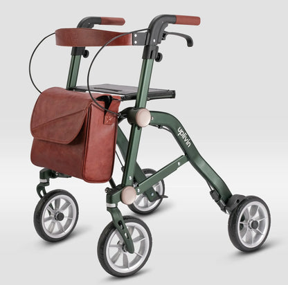 Uplivin Rollator - 4 Wheeled Walker Independent Mobility