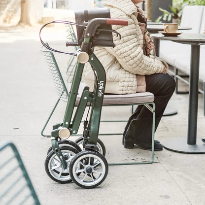 Uplivin Rollator - 4 Wheeled Walker Independent Mobility