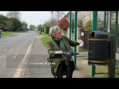 Pride Folding Mobility Scooter - GoGo Mg2 Black